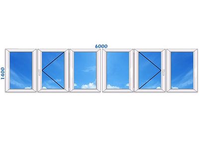 Лоджия 6000/1400